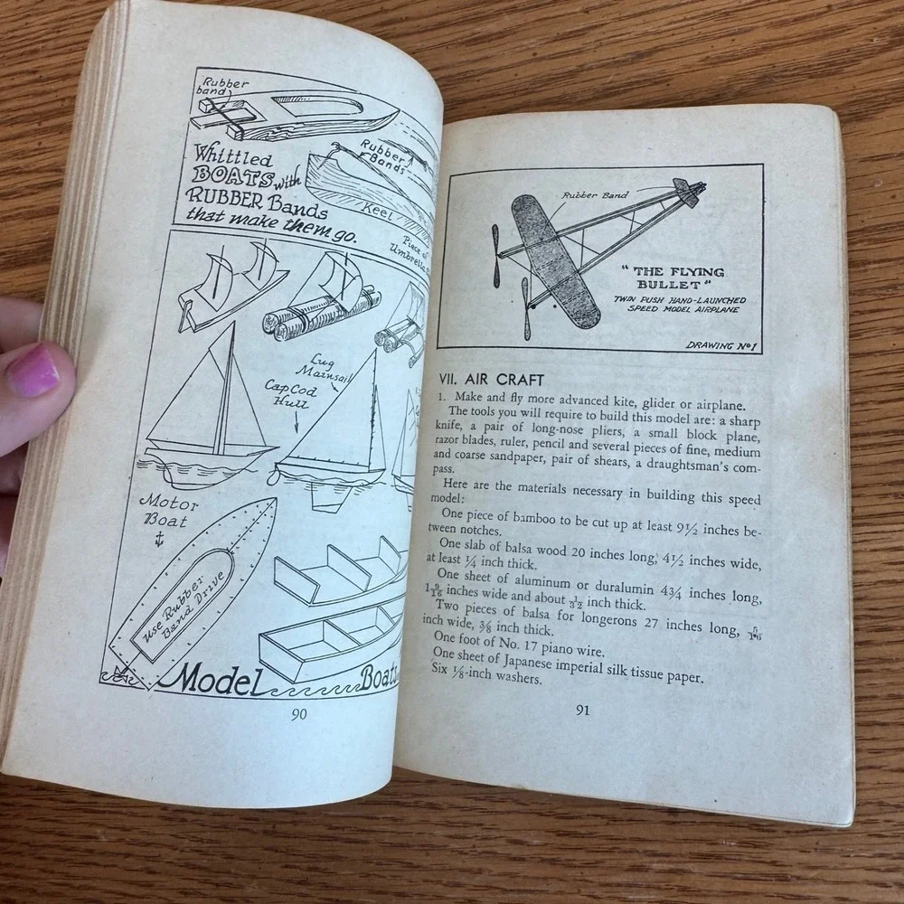 Vintage 1943 Boy Scouts of America Lion Cub Scout Handbook Cat No 3244 BSA Book